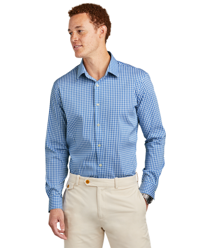 MEN'S Brooks Brothers Tech Stretch Patterned Shirt - BB18006_1Clr image thumbnail
