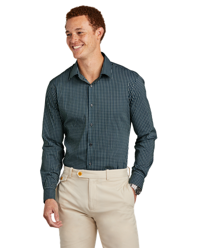 MEN'S Brooks Brothers Tech Stretch Patterned Shirt - BB18006_1Clr image thumbnail