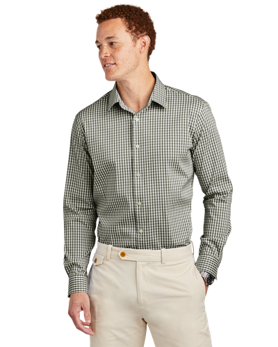 MEN'S Brooks Brothers Tech Stretch Patterned Shirt - BB18006_1Clr image thumbnail