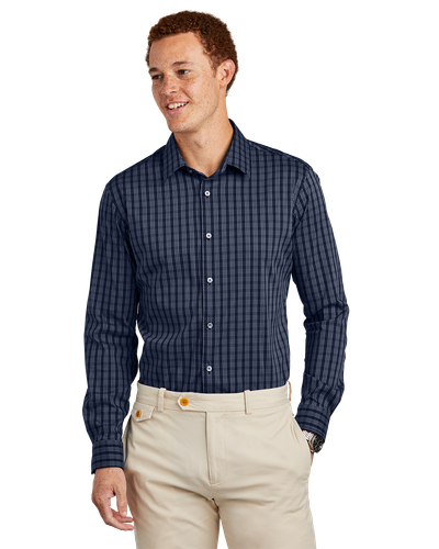 MEN'S Brooks Brothers Tech Stretch Patterned Shirt - BB18006_1Clr image thumbnail