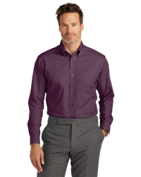 Image of MEN'S Brooks Brothers Wrinkle-Free Stretch Nailhead Shirt - BB18002_1Clr
