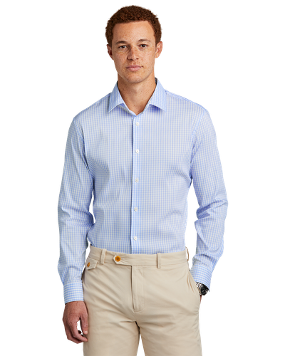 MEN'S Brooks Brothers Tech Stretch Patterned Shirt - BB18006_1Clr image thumbnail