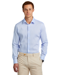 Image of MEN'S Brooks Brothers Tech Stretch Patterned Shirt - BB18006_1Clr