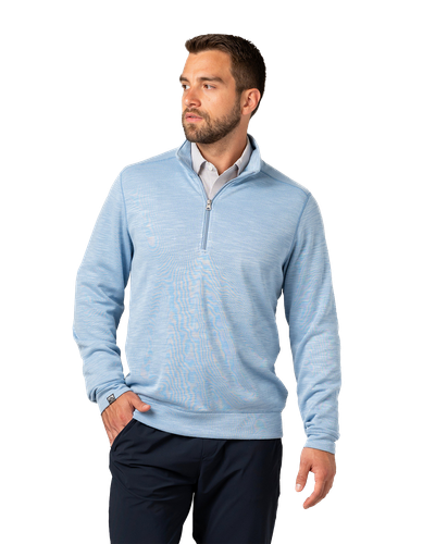 MEN'S Storm Creek Shoreliner Cotton/Bamboo Blend 1/4 Zip - 2970_1Clr image thumbnail