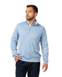 Image of MEN'S Storm Creek Shoreliner Cotton/Bamboo Blend 1/4 Zip - 2970_1Clr