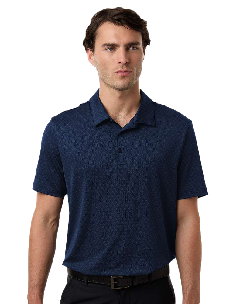 MEN'S Adidas 4-Way Stretch Printed Polo - A716_1Clr primary image
