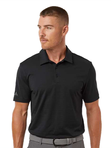 MEN'S Adidas Textured Stripe Polo - A704_1Clr image thumbnail