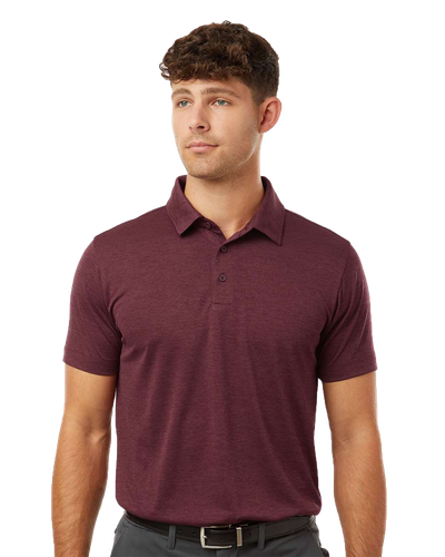 MEN'S AllPro Pro-Lock Performance Mélange Polo - 4HM00_1Clr image thumbnail