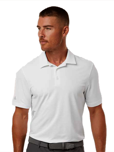 MEN'S Adidas Textured Stripe Polo - A704_1Clr image thumbnail