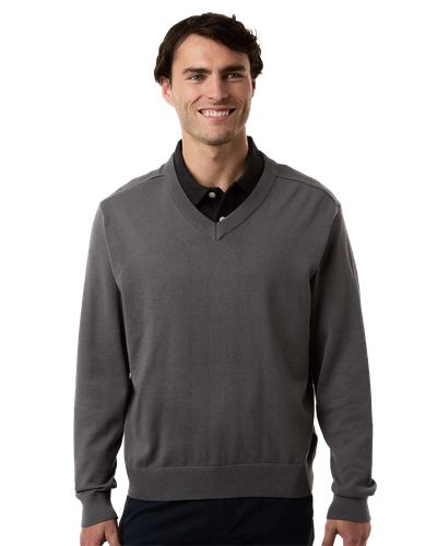 MEN'S Devon & Jones New Classics V-Neck Sweater - DG445_1Clr image thumbnail