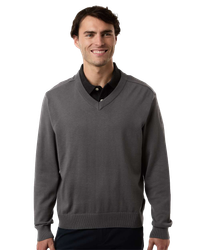 Image of MEN'S Devon & Jones New Classics V-Neck Sweater - DG445_1Clr