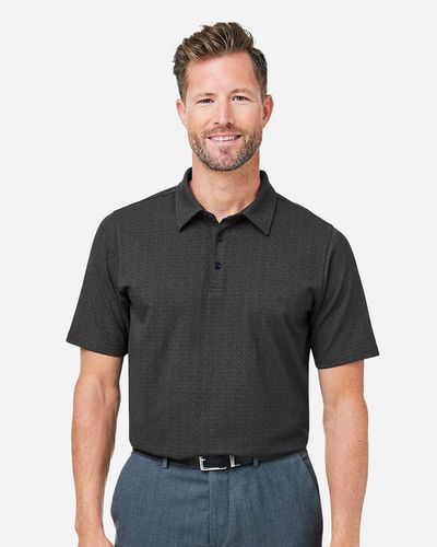 MEN'S Devon & Jones Crownlux Performance Geo Polo - DG101_1Clr image thumbnail