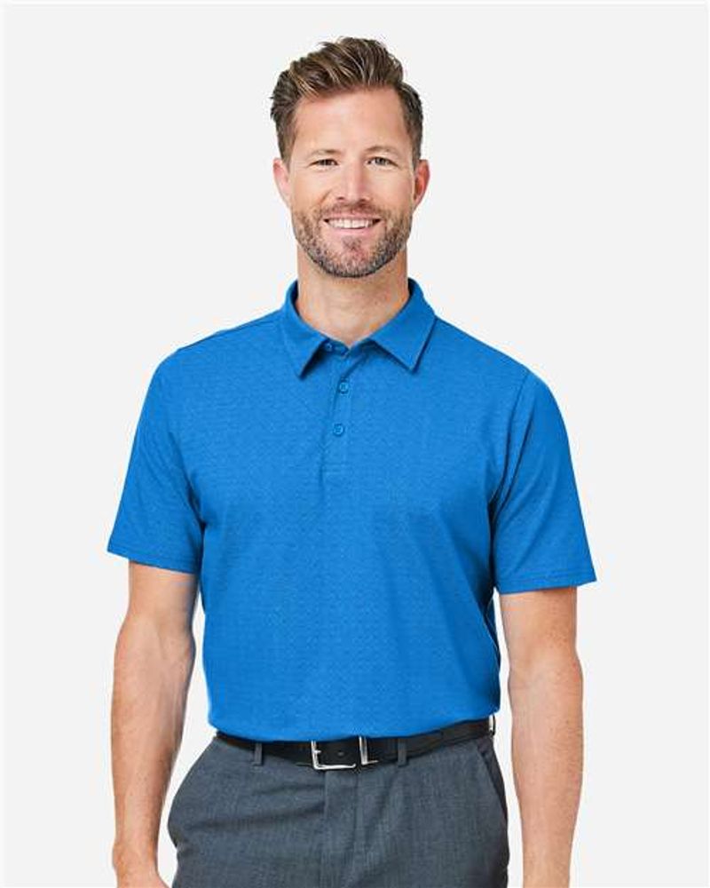 MEN'S Devon & Jones Crownlux Performance Geo Polo - DG101_1Clr primary image