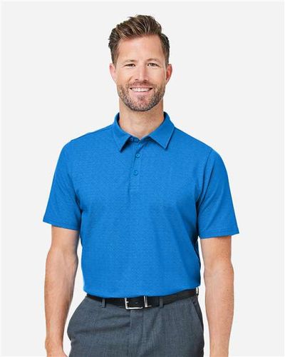 MEN'S Devon & Jones Crownlux Performance Geo Polo - DG101_1Clr image thumbnail
