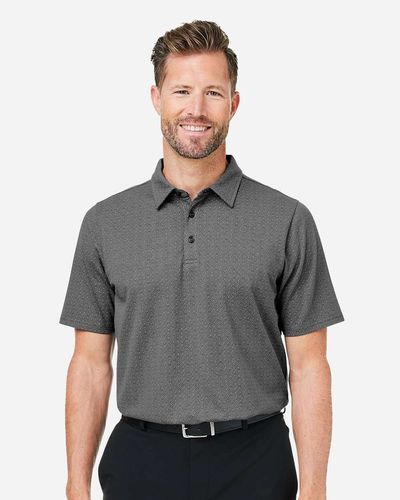 MEN'S Devon & Jones Crownlux Performance Geo Polo - DG101_1Clr image thumbnail