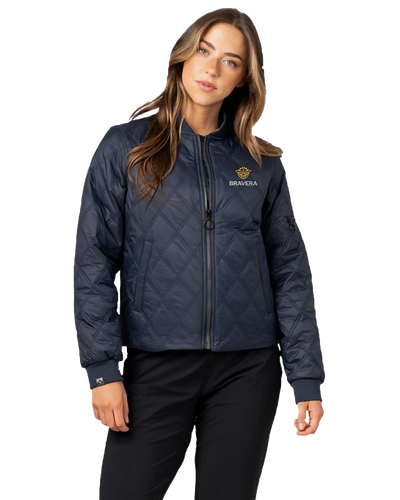LADIES Storm Creek Altitude Insulated Quilted Bomber Jacket - 3065_2Clr image thumbnail LADIES Storm Creek Altitude Insulated Quilted Bomber Jacket - 3065_2Clr image thumbnail