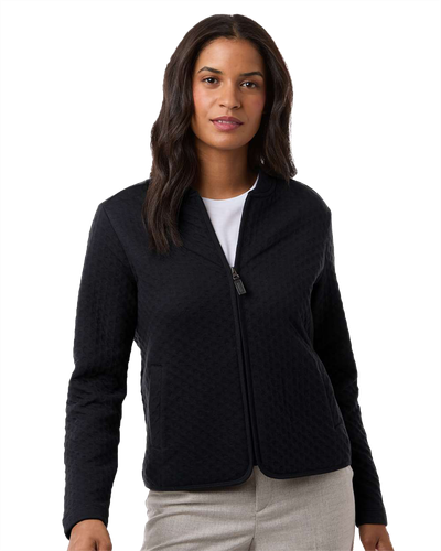 LADIES Devon & Jones Berkeley Textured Full Zip - DG740W_1Clr image thumbnail
