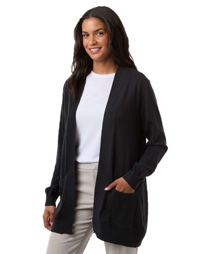 LADIES Devon & Jones New Classics Open Cardigan Sweater - DG447W_1Clr image thumbnail