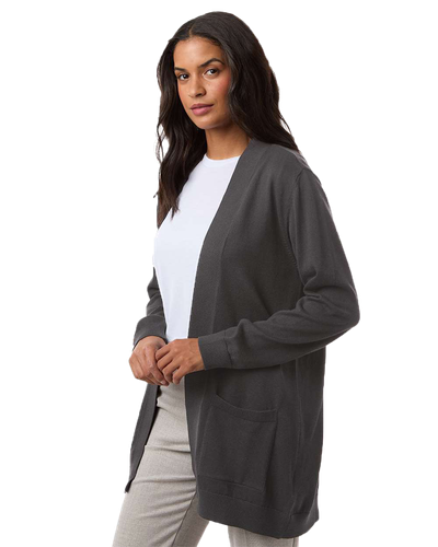 LADIES Devon & Jones New Classics Open Cardigan Sweater - DG447W_1Clr image thumbnail