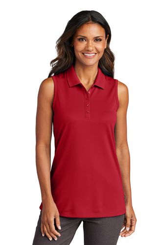 LADIES Port Authority Dry Zone UV Micro-Mesh Sleeveless Polo - LK110SV_1Clr image thumbnail