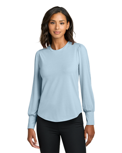 LADIES Mercer+Mettle Stretch Jersey Blouson Top - MM1019_1Clr image thumbnail