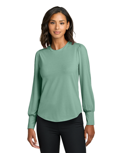 LADIES Mercer+Mettle Stretch Jersey Blouson Top - MM1019_1Clr image thumbnail