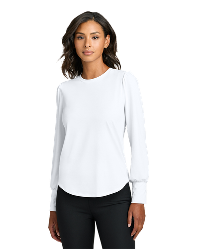 LADIES Mercer+Mettle Stretch Jersey Blouson Top - MM1019_1Clr image thumbnail