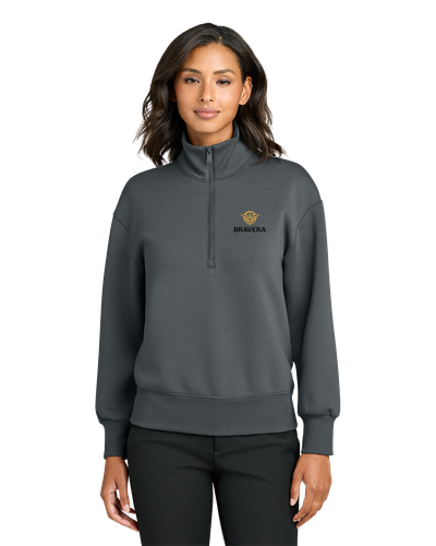 LADIES Mercer+Mettle Soft Spacer 1/4 Zip - MM3101_2Clr image thumbnail