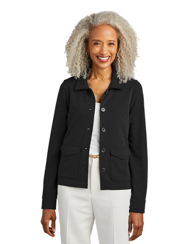 LADIES Brooks Brothers Mid-Layer Stretch Button Jacket - BB18205_1Clr image thumbnail