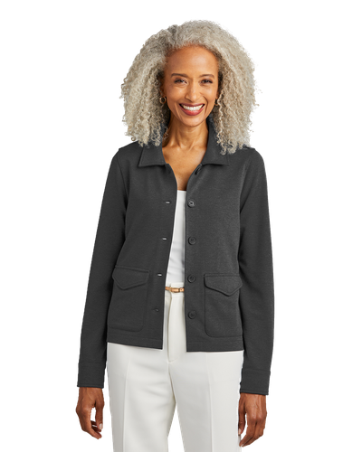 LADIES Brooks Brothers Mid-Layer Stretch Button Jacket - BB18205_1Clr image thumbnail