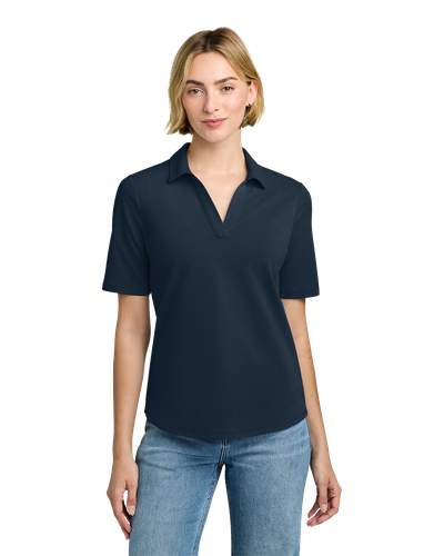 LADIES Brooks Brothers Pinpoint Pique Polo - BB18223_1Clr image thumbnail