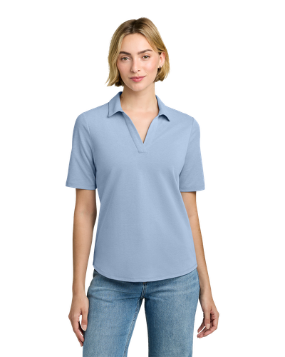 LADIES Brooks Brothers Pinpoint Pique Polo - BB18223_1Clr image thumbnail