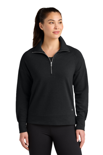 LADIES Ogio Luuma 1/2 Zip - LOG814_1Clr image thumbnail