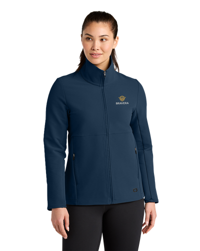 LADIES Ogio Kinetic Soft Shell Jacket - LOG740_2Clr image thumbnail