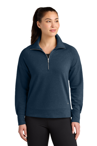 LADIES Ogio Luuma 1/2 Zip - LOG814_1Clr image thumbnail