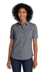 Image of LADIES Port Authority SuperPro Oxford Shirt - L659_1Clr