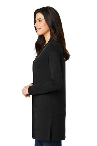 LADIES Port Authority Concept Long Pocket Cardigan - LK5434_1Clr image thumbnail LADIES Port Authority Concept Long Pocket Cardigan - LK5434_1Clr image thumbnail