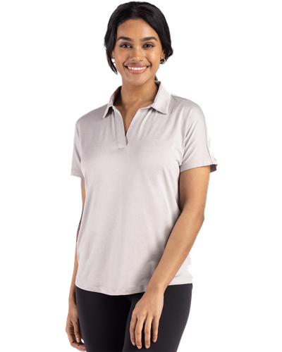 LADIES Cutter & Buck Coastline Eco Epic Comfort Recycled Dolman Polo - LCK00193_1Clr image thumbnail