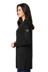 Image of LADIES Port Authority Concept Long Pocket Cardigan - LK5434_Gold
