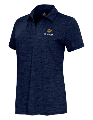 LADIES Antigua Layout V-Neck Polo - 105719_2Clr image thumbnail