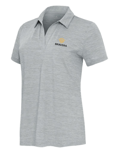 LADIES Antigua Layout V-Neck Polo - 105719_2Clr image thumbnail