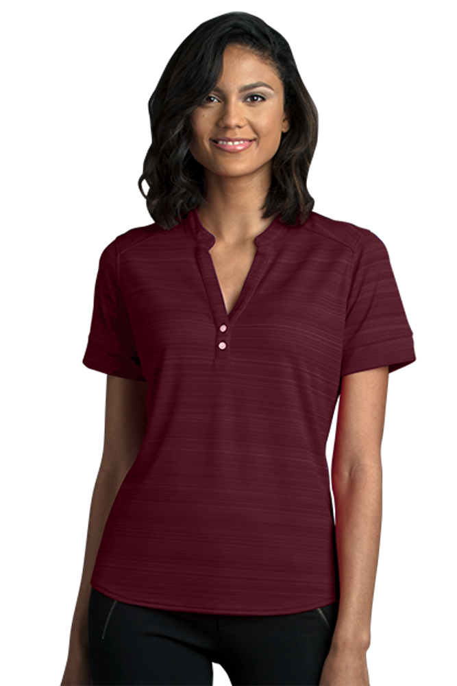 LADIES Vansport Strata Textured Polo - 2796_1Clr primary image