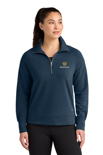 LADIES Ogio Luuma 1/2 Zip - LOG814_2Clr image thumbnail