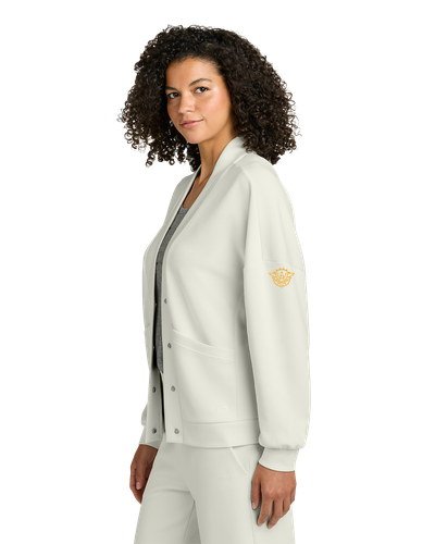 LADIES Ogio Transcend Cardigan - LOG862_Gold image thumbnail