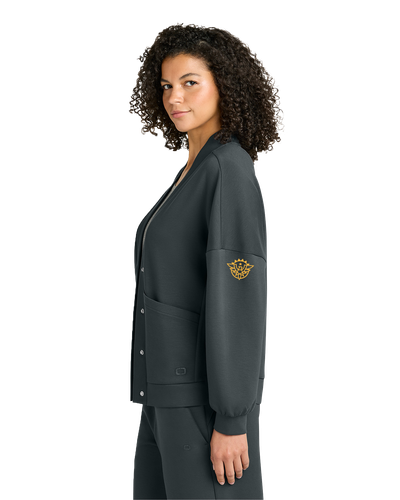 LADIES Ogio Transcend Cardigan - LOG862_Gold image thumbnail