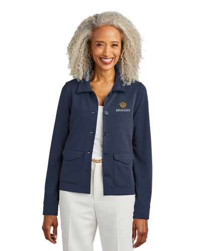 LADIES Brooks Brothers Mid-Layer Stretch Button Jacket - BB18205_2Clr image thumbnail