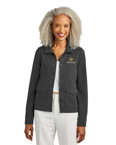 LADIES Brooks Brothers Mid-Layer Stretch Button Jacket - BB18205_2Clr image thumbnail