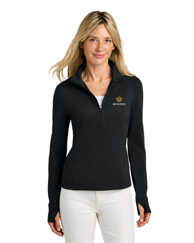 LADIES TravisMathew Onward 1/2 Zip - TMA42778_2Clr image thumbnail