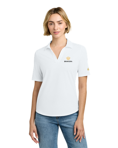 LADIES Brooks Brothers Pinpoint Pique Polo - BB18223_2Clr image thumbnail