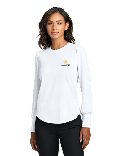 LADIES Mercer+Mettle Stretch Jersey Blouson Top - MM1019_2Clr image thumbnail